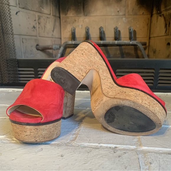 (Jimmy Choo) DeeDee Platform Sandals - Picture 4 of 11